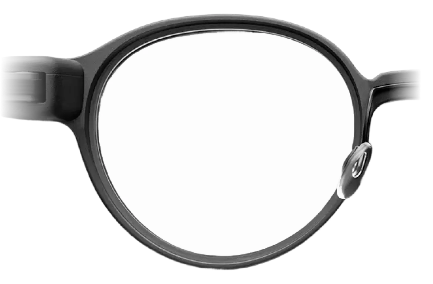 Smart glasses lens view